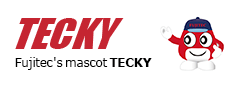 Fujitec's mascot TECKY